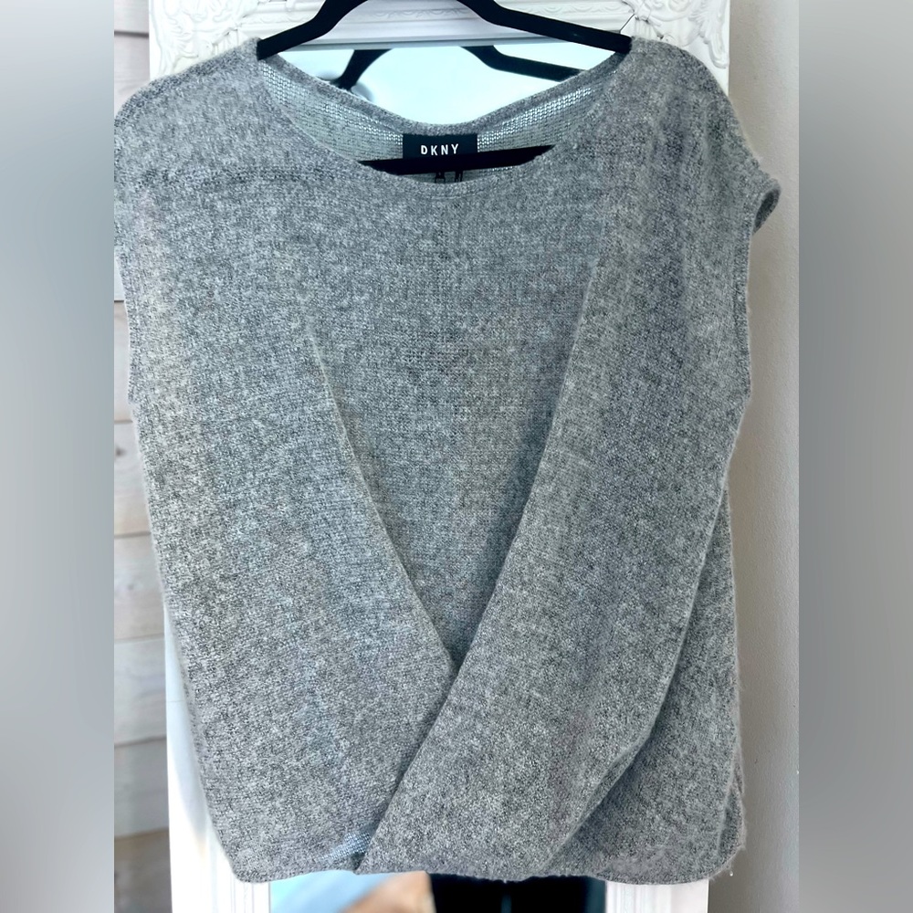DKNY sleeveless sweater. New, with tags.